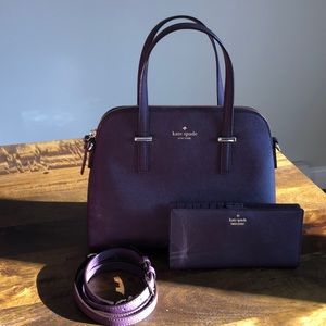 kate spade Satchel and Wallet Set (New Condition)